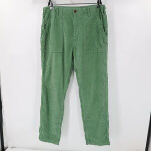 Outerknown Corduroy Field Pants Mens 33 L30 Utility Straight Leg Organic Cotton